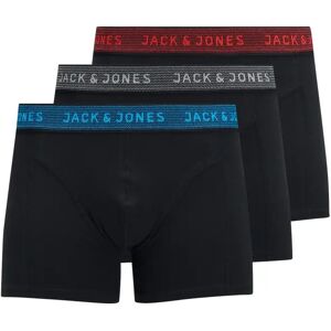 Boxer shorts Jack & Jones Jacwaistband (x3) Gris S Boxer shorts Jack & Jones Jacwaistband (x3) Gris S
