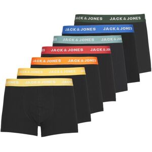 Boxers Jack & Jones Vito Solid (x7) Noir 2XL Boxers Jack & Jones Vito Solid (x7) Noir 2XL
