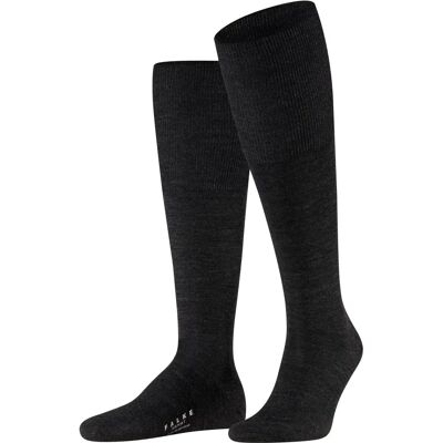 Knee-high socks Falke Airport Gris 41/42 Knee-high socks Falke Airport Gris 41/42