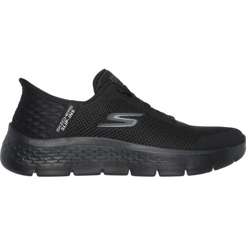 Skechers Women's Slip-ins: GO WALK Flex - Grand Entry Sneaker in Black, Size 3 | Textile/Synthetic, Vegan, Machine Washable
