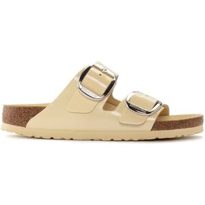 Women's mules Birkenstock Arizona Big Buckle Natural Leather Patent Jaune 38 Narrow Women's mules Birkenstock Arizona Big Buckle Natural Leather Patent Jaune 38 Narrow