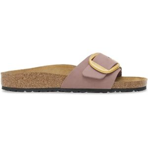 Women's chunky buckle nubuck leather sandals Birkenstock Madrid Violet 37 Narrow Women's chunky buckle nubuck leather sandals Birkenstock Madrid Violet 37 Narrow