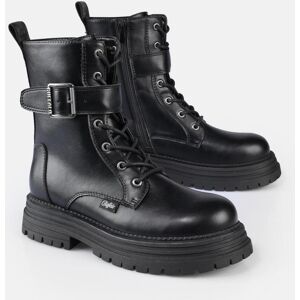 Women's boots Buffalo Lennox Lace Up Mid Noir 42 Women's boots Buffalo Lennox Lace Up Mid Noir 42