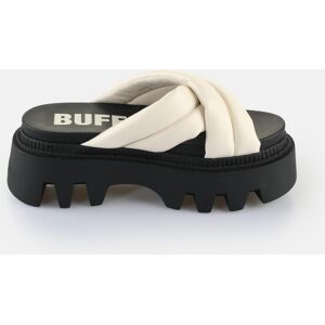 Women's sandals Buffalo Flora Cross Quilt - Vegan Nappa Blanc 40 Women's sandals Buffalo Flora Cross Quilt - Vegan Nappa Blanc 40