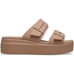 Women's sandals Crocs Brooklyn Buckle LowWdg Lte Marron 38/39 Women's sandals Crocs Brooklyn Buckle LowWdg Lte Marron 38/39