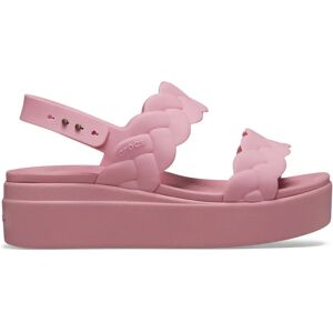 Women's slides Crocs Brooklyn Woven Upper LW Rose 39/40 Women's slides Crocs Brooklyn Woven Upper LW Rose 39/40