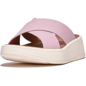 Women's mules FitFlop F-Mode Flatform Blanc 38 Women's mules FitFlop F-Mode Flatform Blanc 38