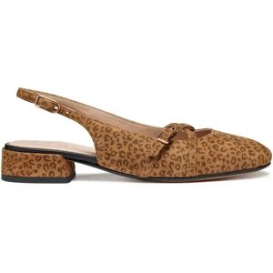 Women's heeled mules Geox Dhyalma Marron 39.5 Women's heeled mules Geox Dhyalma Marron 39.5