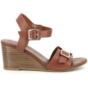 Women's wedge sandals Kickers Vodou Marron 39 Women's wedge sandals Kickers Vodou Marron 39