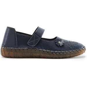 Women's Velcro Booties Pédiconfort Bleu 41 Women's Velcro Booties Pédiconfort Bleu 41