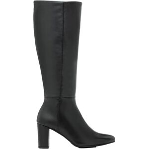 Black leather knee-high boots for women with wide calf Ryłko Kora Noir 35 Black leather knee-high boots for women with wide calf Ryłko Kora Noir 35