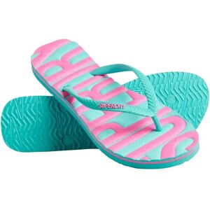 Women's vegan flip-flops Superdry Vintage Bleu 40/41 Women's vegan flip-flops Superdry Vintage Bleu 40/41