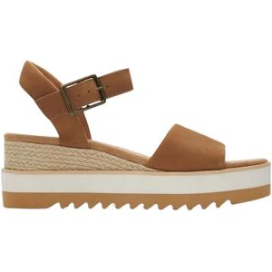 Women's wedge sandals Toms Diana Marron 42.5 Women's wedge sandals Toms Diana Marron 42.5