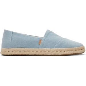 Women's devalued denim espadrilles Toms Alpargata Rope 2.0 Bleu 37.5 Women's devalued denim espadrilles Toms Alpargata Rope 2.0 Bleu 37.5