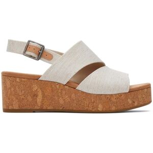 Women's wedge sandals Toms Claudine Beige 35.5 Women's wedge sandals Toms Claudine Beige 35.5