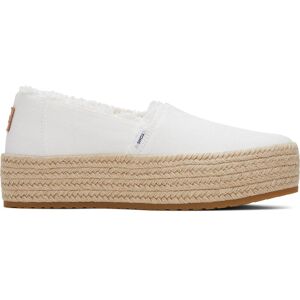 Women's espadrilles Toms Valencia Blanc 39 Women's espadrilles Toms Valencia Blanc 39