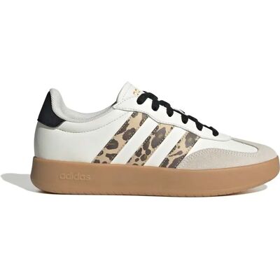adidas Barreda Suede Blend Lace Up Leopard Stripe Trainers - trainers adidas Barreda Suede Blend Lace Up Leopard Stripe Trainers - trainers
