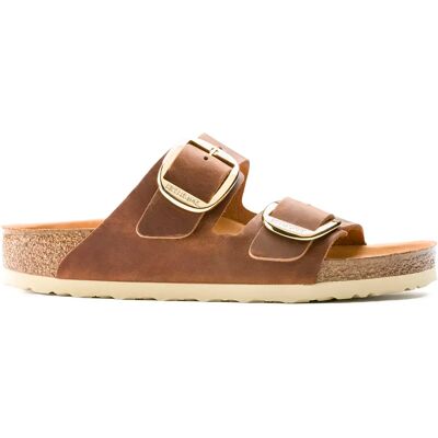 Women's sandals Birkenstock Arizona Big Buckle Natural Leather Oiled Rouge 37 Étroit Women's sandals Birkenstock Arizona Big Buckle Natural Leather Oiled Rouge 37 Étroit