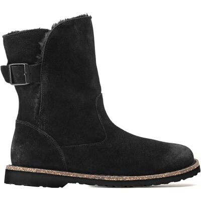 Sheepskin Fur Lined Suede Ankle Boots Women Birkenstock Uppsala Noir 36 Étroit Sheepskin Fur Lined Suede Ankle Boots Women Birkenstock Uppsala Noir 36 Étroit