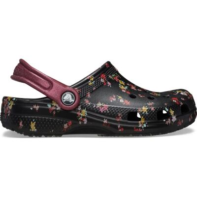 Children's clogs Crocs Classic Floral Clog Noir 32/33 Children's clogs Crocs Classic Floral Clog Noir 32/33