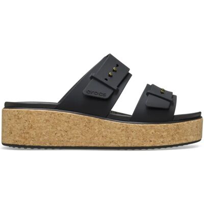 Girls' wedge mules Crocs Brooklyn Cork Noir 34/35 Girls' wedge mules Crocs Brooklyn Cork Noir 34/35