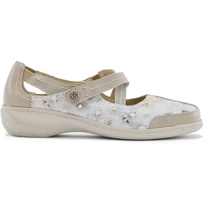 Elasticated slip-on shoes for women Pédiconfort Beige 40 Elasticated slip-on shoes for women Pédiconfort Beige 40