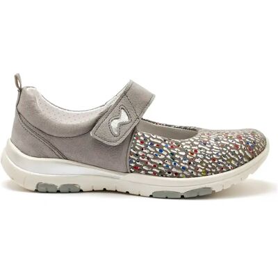 Women's Velcro Booties Pédiconfort Gris 39 Women's Velcro Booties Pédiconfort Gris 39