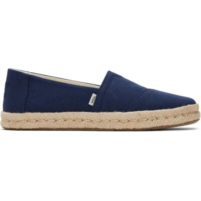 Toms Navy Recycled Cotton Espadrilles - Espadrilles Toms Navy Recycled Cotton Espadrilles - Espadrilles