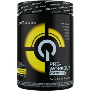 QNT Preworkout Overdrive - 390g - Sweet Lemonade - Preworkout Powder QNT Preworkout Overdrive - 390g - Sweet Lemonade - Preworkout Powder