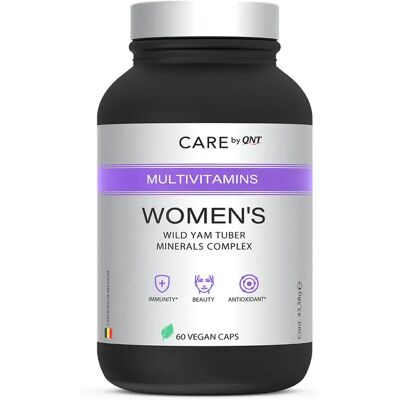 Vegan multivitamin supplement 60 capsules QNT Noir TU Vegan multivitamin supplement 60 capsules QNT Noir TU