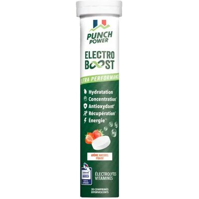 Electrolytes Punch Power Electroboost Fraise (x20) Blanc One size Electrolytes Punch Power Electroboost Fraise (x20) Blanc One size