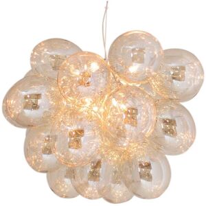 Rydens Pendant Light Large - Glass Sphere, 62cm, Amber Rydens Pendant Light Large - Glass Sphere, 62cm, Amber