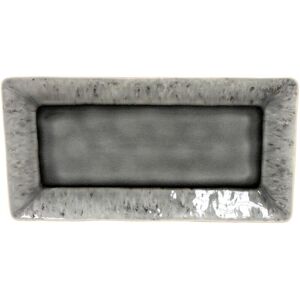 Rectangular Tray Costa Nova Augusta Gris 33,5x17,5x2,7 cm Rectangular Tray Costa Nova Augusta Gris 33,5x17,5x2,7 cm
