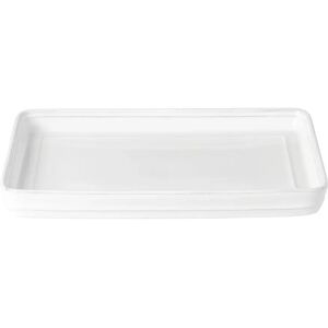 Tray Costa Nova Friso Blanc 30,1 x 22,5x3,2 cm Tray Costa Nova Friso Blanc 30,1 x 22,5x3,2 cm