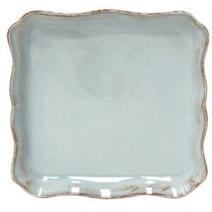 Square tray Costa Nova Alentejo (x2) Turquoise 21,0 x 20,7x2,8 cm/0,47 L Square tray Costa Nova Alentejo (x2) Turquoise 21,0 x 20,7x2,8 cm/0,47 L