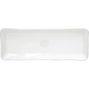 Rectangular Tray Costa Nova Sardegna Blanc 37,2x13,7x3,3 cm Rectangular Tray Costa Nova Sardegna Blanc 37,2x13,7x3,3 cm