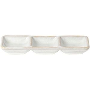 Rectangular tray with 3 sections Costa Nova (x2) Blanc 17,5x6,7x2,1 cm Rectangular tray with 3 sections Costa Nova (x2) Blanc 17,5x6,7x2,1 cm