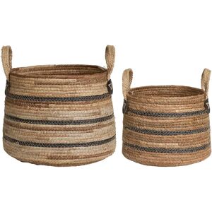 Basket House Nordic Erba (x2) Beige TU Basket House Nordic Erba (x2) Beige TU