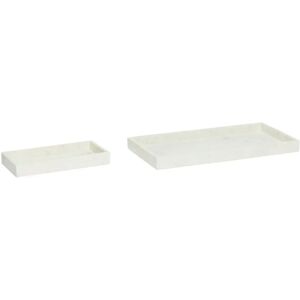 Hübsch Grand Brickor Marble White Serving Tray - Serving Tray Hübsch Grand Brickor Marble White Serving Tray - Serving Tray