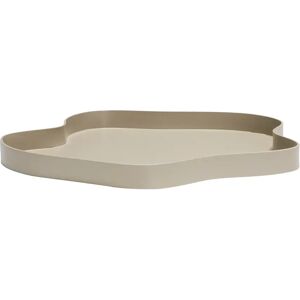 Hübsch Pond Tray 37x37 cm - Sand - Tray Hübsch Pond Tray 37x37 cm - Sand - Tray