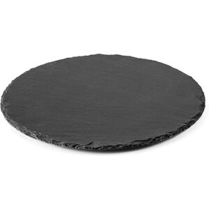 Round slate tray Lacor 35 cm Noir TU Round slate tray Lacor 35 cm Noir TU