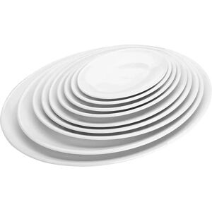 Oval melamine tray Lacor 458x348x30 mm Noir TU Oval melamine tray Lacor 458x348x30 mm Noir TU