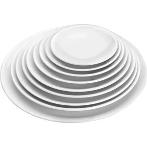Round melamine tray Lacor 200x25 mm Blanc TU Round melamine tray Lacor 200x25 mm Blanc TU