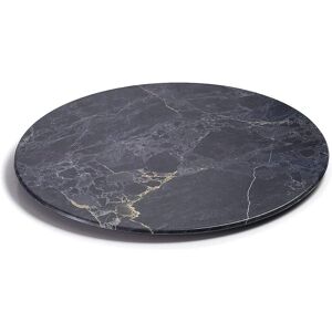 Round melamine tray Lacor Stone 55x3 cm Gris One size Round melamine tray Lacor Stone 55x3 cm Gris One size