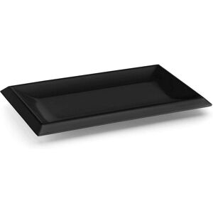 Melamine clasica tray Lacor 30x22x2 cm Noir One size Melamine clasica tray Lacor 30x22x2 cm Noir One size