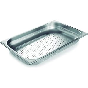 Perforated tray 1/1 stainless steel Lacor Argenté 6.5 cm Perforated tray 1/1 stainless steel Lacor Argenté 6.5 cm