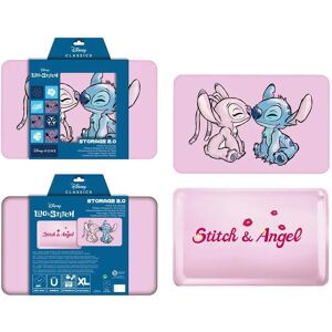 Tray Lyo Storage 2.0 Stitch&Angel Rose 29x19x2,6 cm Tray Lyo Storage 2.0 Stitch&Angel Rose 29x19x2,6 cm