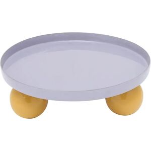 Round tray Present Time Double Funky Violet 20x7x2x20 cm Round tray Present Time Double Funky Violet 20x7x2x20 cm