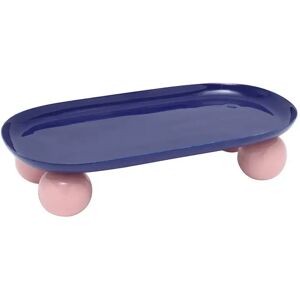 Oval tray Present Time Double Funky Bleu 16x6x2 cm Oval tray Present Time Double Funky Bleu 16x6x2 cm