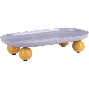 Oval tray Present Time Double Funky Violet 16x6x2 cm Oval tray Present Time Double Funky Violet 16x6x2 cm